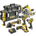 Набір інструментів DeWALT DCK623P3 безщітковий 6 штук акумулятор 18 В ємність 5 Аг вага 23.82 кг