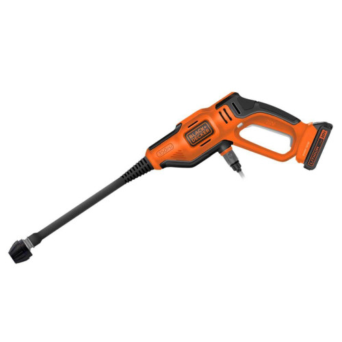 Мийка високого тиску BLACK+DECKER BCPC18B 18 В максимальний тиск 24 бар вага 3.5 кг довжина шланга 2 м
