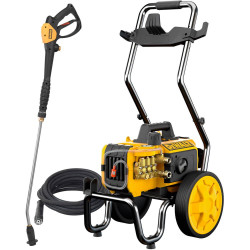 Мийка високого тиску DeWALT DXPW002CEKART 2.9 кВт 180 бар довжина шланга 8 м регулювання тиску відсутнє Мийка високого тиску DeWALT DXPW002CEKART 2.9 кВт 180 бар довжина шланга 8 м регулювання тиску відсутнє