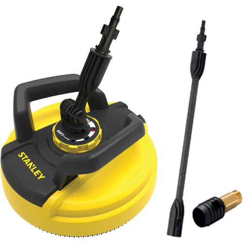 Кругла насадка STANLEY SXACC0035 для мийних машин високого тиску вага 0.25 кг велика щітка для очищення