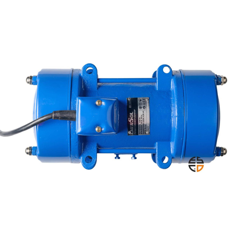 Вібратор майданчиковий EnerSol EEV-1500W потужність 1.5 кВт частота вібрацій 2840 віб/хв відцентрова сила 6.86 кН