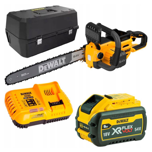 Пила ланцюгова акумуляторна DeWALT DCMCS575X1 Li-ion 54 В довжина шини 50 см вага 5.7 кг безщітковий двигун