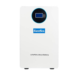 Акумулятор LiFePO4 EnerSol EB-SK-51.2V100Ah емкость 100 Аг запас енергії 5.12 кВт/ч напряжение 51.2 В Акумулятор LiFePO4 EnerSol EB-SK-51.2V100Ah емкость 100 Аг запас енергії 5.12 кВт/ч напряжение 51.2 В
