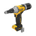 Заклепочник DeWALT DCF414NT акумуляторний безщітковий 20 кН Li-Ion 18В LED підсвічування 1.65 кг