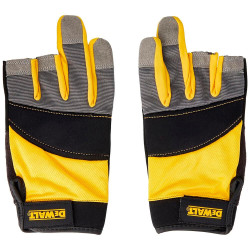 Рукавички частково відкриті DeWALT DPG214L розмір L матеріал неопрен і шкіра стійкість до розриву 4 ToughGrip™ Рукавички частково відкриті DeWALT DPG214L розмір L матеріал неопрен і шкіра стійкість до розриву 4 ToughGrip™