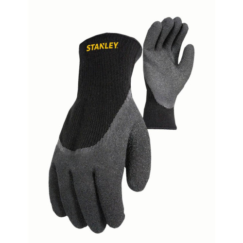 Рукавички Stanley SY610L акрилові з зимовою мікропіною мікропінолатекс розмір L еластична манжета