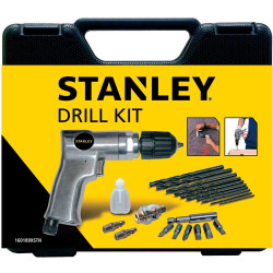 Пневматична дриль STANLEY 160189XSTN витрата повітря 170 л/хв максимальний тиск 6 Бар частота 2000 об/мин Пневматична дриль STANLEY 160189XSTN витрата повітря 170 л/хв максимальний тиск 6 Бар частота 2000 об/мин