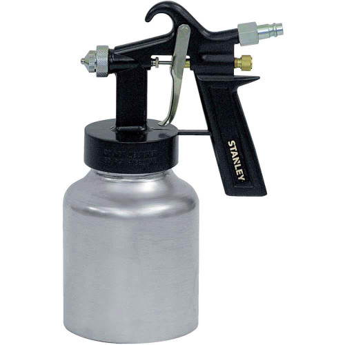 Пневматичний фарбопульт STANLEY 150120XSTN витрата повітря 100 л/хв максимальний тиск 3 бар об’єм баку 1 л диаметр сопла 1.4 мм