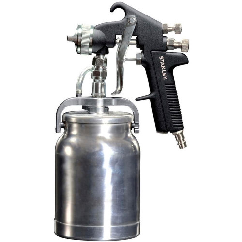 Пневматичний фарбопульт STANLEY 150124XSTN витрата повітря 170 л/хв максимальний тиск 4 Бар об’єм баку 1 л