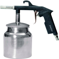 Пневматичний піскоструминний пістолет STANLEY 156063XSTN витрата повітря 300 л/хв максимальний тиск 8 Бар Пневматичний піскоструминний пістолет STANLEY 156063XSTN витрата повітря 300 л/хв максимальний тиск 8 Бар