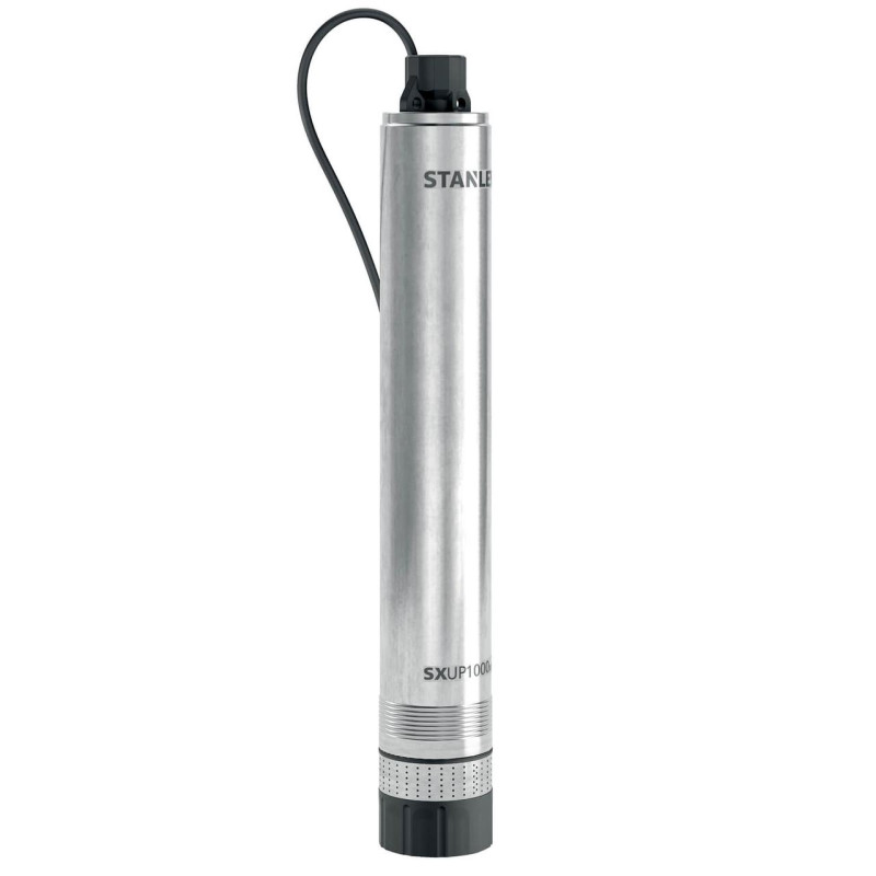 Насос свердловинний електричний STANLEY SXUP1000XWE потужність 1.0 кВт висота напору 55 м продуктивність до 5200 л/год