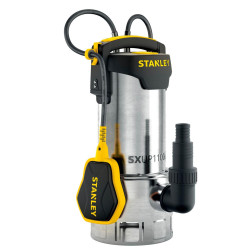 Дренажний насос STANLEY SXUP1100XDE потужність 1.1 кВт продуктивність 16500 л/год корпус з нержавіючої сталі Дренажний насос STANLEY SXUP1100XDE потужність 1.1 кВт продуктивність 16500 л/год корпус з нержавіючої сталі