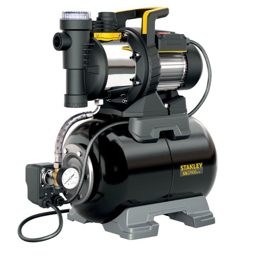 Насосна станція STANLEY SXGP900XFBE потужність 0.9 кВт вага 15.3 кг продуктивність 3300 л/год