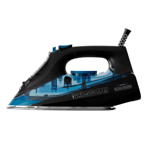 Праска BLACK+DECKER BXIR2606E потужність 2600 Вт об'єм резервуара 360 мл керамическая підошва паровой удар 150 г/мин