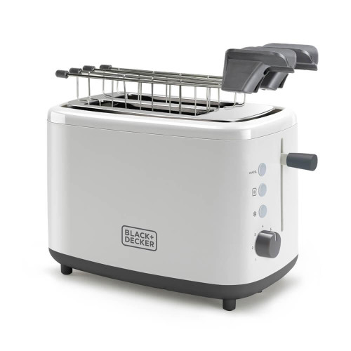 Тостер BLACK+DECKER BXTOA820E потужність 820 Вт 7 режимів 2 відділення функція розморожування та підігріву