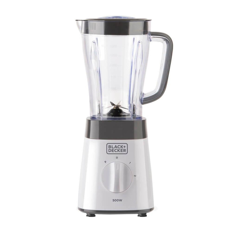 Стаціонарний блендер BLACK+DECKER BXJB500E потужність 500 Вт 2 програми 1.5 л чаша з пластику