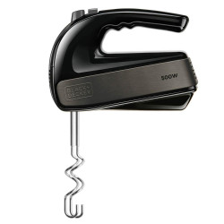 Ручний міксер BLACK+DECKER BXMX500E потужність 500 Вт 5 швидкостей + турбо з нержавіючої сталі 1.13 кг Ручний міксер BLACK+DECKER BXMX500E потужність 500 Вт 5 швидкостей + турбо з нержавіючої сталі 1.13 кг