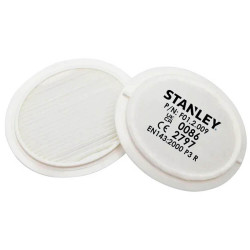 Змінний фільтр STANLEY F01.2.009 для масок F01.1.021 F03.1.005 з високою ефективністю фільтрації проста заміна Змінний фільтр STANLEY F01.2.009 для масок F01.1.021 F03.1.005 з високою ефективністю фільтрації проста заміна