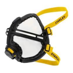 Захисна маска STANLEY F02.1.002 класу FFP3 багаторазова з клапаном видиху і технологією Hepac-Lite® Захисна маска STANLEY F02.1.002 класу FFP3 багаторазова з клапаном видиху і технологією Hepac-Lite®