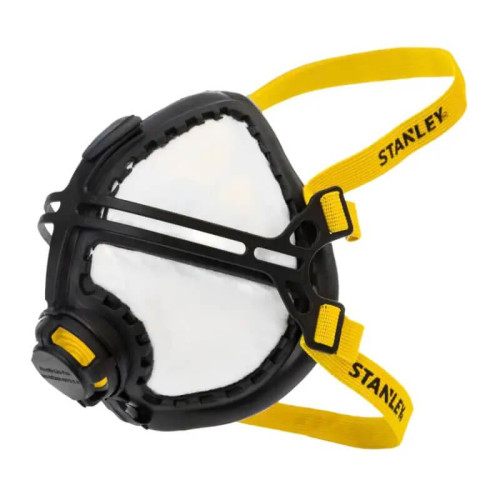 Захисна маска STANLEY F02.1.002 класу FFP3 багаторазова з клапаном видиху і технологією Hepac-Lite®