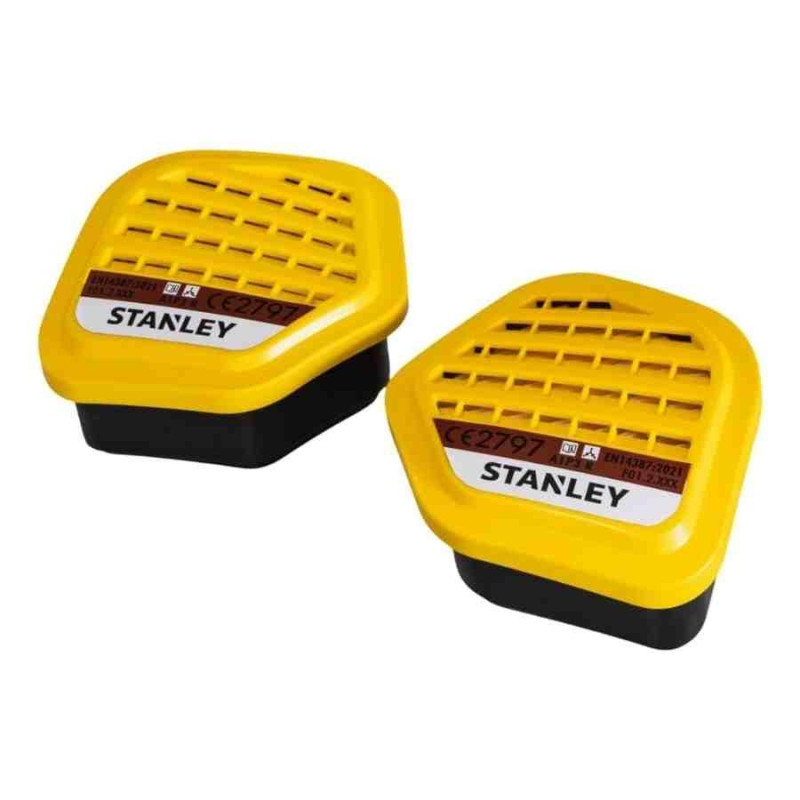 Фільтри STANLEY F14.2.005 клас A1P3 ефективність 99.97% для органічних парів і твердих часток