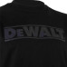 Футболка DeWALT DWC52-001-XL черная XL 65% поліестер 35% хлопок круглий вирез световозвращающий принт