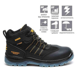 Взуття робоче NICKEL DeWALT DWF50093-132-11 клас захисту S3 WR SRA чорна шкіра буйвола розмір 45 Взуття робоче NICKEL DeWALT DWF50093-132-11 клас захисту S3 WR SRA чорна шкіра буйвола розмір 45
