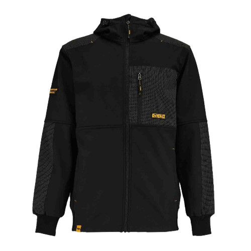 Куртка DeWALT DWC263-001-XL водовідштовхувальна вітронепроникна чорного кольору розмір XL