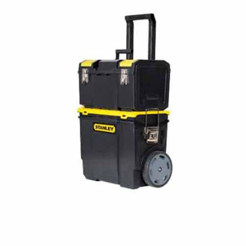 Скринька STANLEY MOBILE WORKCENTER 3 в 1 475x284x630 мм на колесах з великим об'ємом для інструментів
