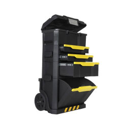 Ящик STANLEY MODULAR ROLLING WORKSHOP 866х488х348 мм алюмінієва ручка 178 мм колеса Ящик STANLEY MODULAR ROLLING WORKSHOP 866х488х348 мм алюмінієва ручка 178 мм колеса