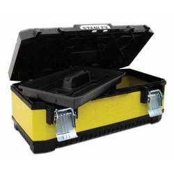 Ящик професійний STANLEY 1-95-614 розміри 66.2х29.3х22.2 см металопластик зручна ручка переносний лоток Ящик професійний STANLEY 1-95-614 розміри 66.2х29.3х22.2 см металопластик зручна ручка переносний лоток