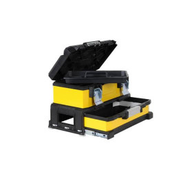 Ящик STANLEY 1-95-829 металлопластиковій 545x280x335 мм с знімним лотком и висувною секцією на підшипниках Ящик STANLEY 1-95-829 металлопластиковій 545x280x335 мм с знімним лотком и висувною секцією на підшипниках