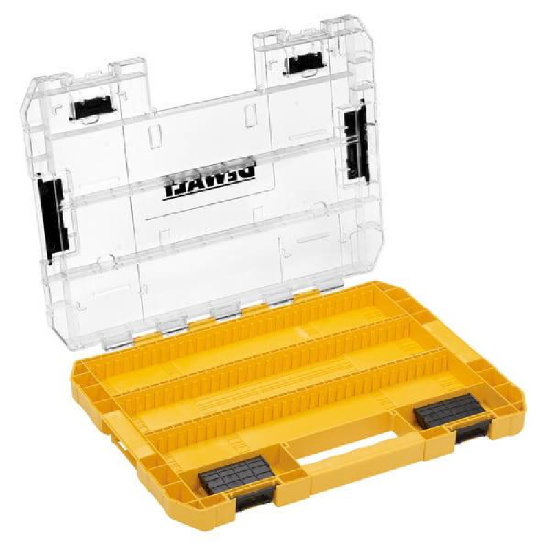 Футляр для біт DeWALT TSTAK Tough Case L 440x335x67 мм об'єм 10.27 л комплект разделителей базальтопластик