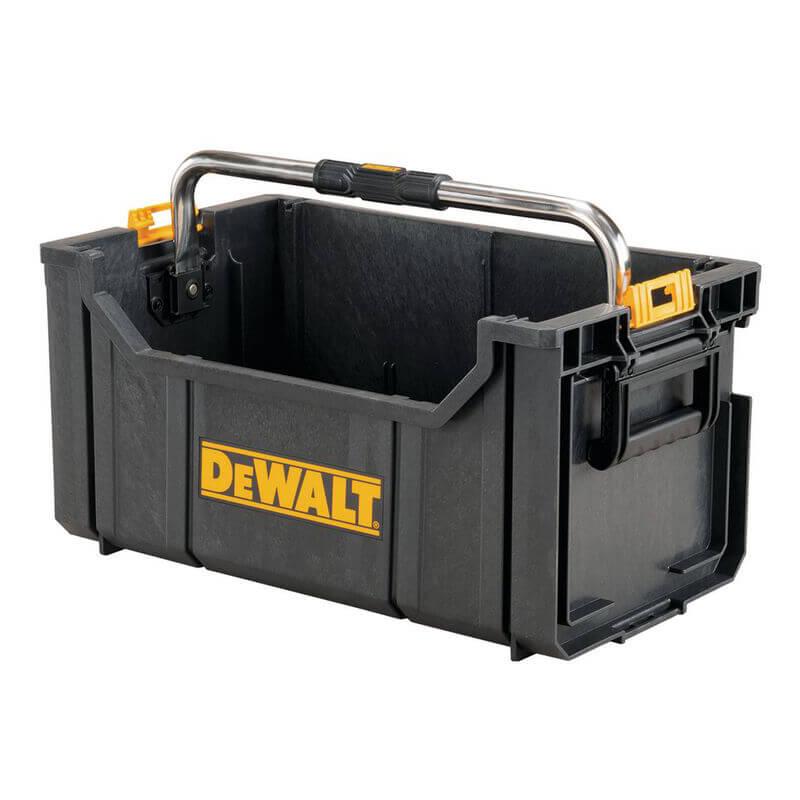 Ящик TOUGHSYSTEM DeWALT DWST1-75654 відкритий 50 л армований полиpropylene складная рукоятка максимальная нагрузка 20 кг