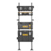 Настінні кронштейни TOUGHSYSTEM DeWALT DWST1-75694 вантажопідйомність 200 кг армований метал для ящиків TOUGHSYSTEM 2.0