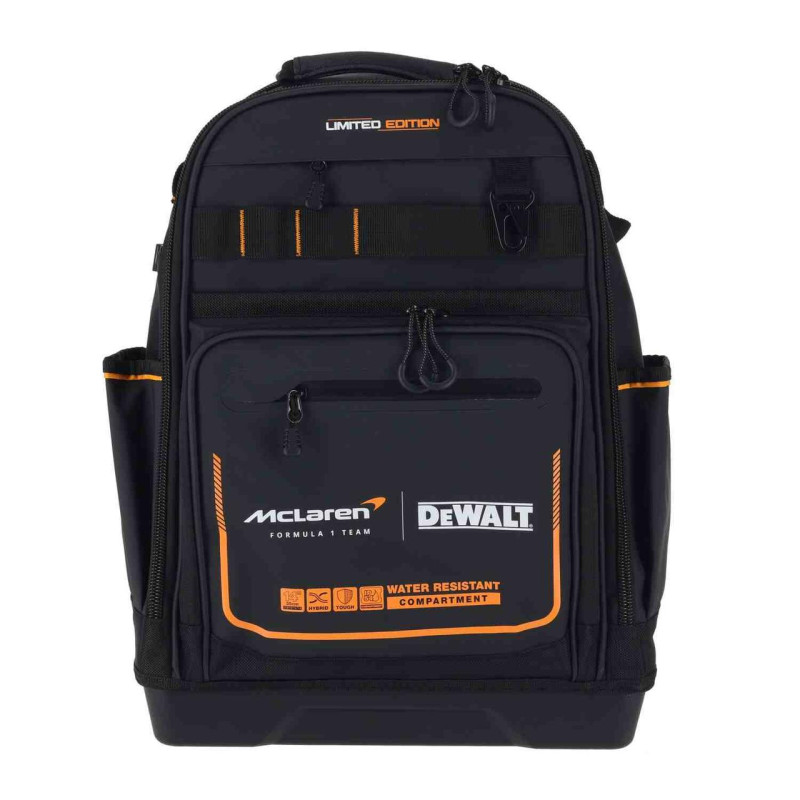 Рюкзак McLaren DEWALT PRO DWST60122-1 балістичний нейлон 16 відділень макс. навантаження 25 кг 48x35x20 см