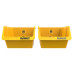 Контейнери Workshop Storage System DeWALT DWST82813-1 2 шт надмицний композитний пластик максимальная нагрузка 4.53 кг