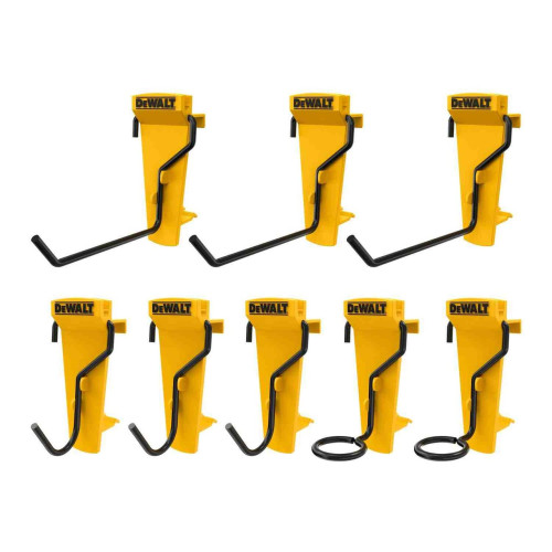 Комплект гачків DeWALT DWST82816-0 з пластика та сталі макс. навантаження 2.26 кг 8 шт. в комплекті