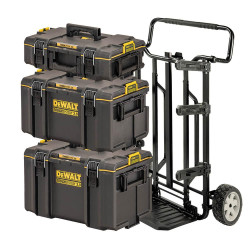 Комплект ящиків TOUGHSYSTEM 2.0 DeWALT DWST83401-1 металевий максимальне навантаження 120 кг вологозахищений IP65 Комплект ящиків TOUGHSYSTEM 2.0 DeWALT DWST83401-1 металевий максимальне навантаження 120 кг вологозахищений IP65