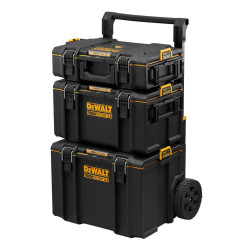 Комплект ящиків TOUGHSYSTEM 2.0 DeWALT DWST83402-1 армований поліпропілен максимальне навантаження 80 кг Комплект ящиків TOUGHSYSTEM 2.0 DeWALT DWST83402-1 армований поліпропілен максимальне навантаження 80 кг