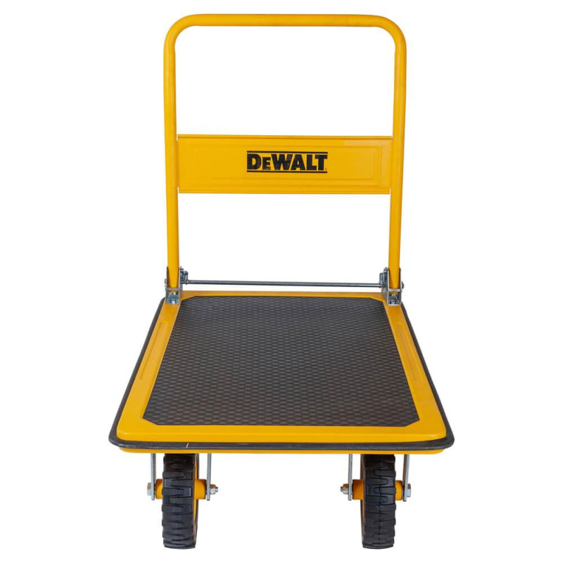 Візок-платформа DeWALT DXWT-504 вантажопідйомність 400 кг розмір 65х95 см складана ручка великі колеса