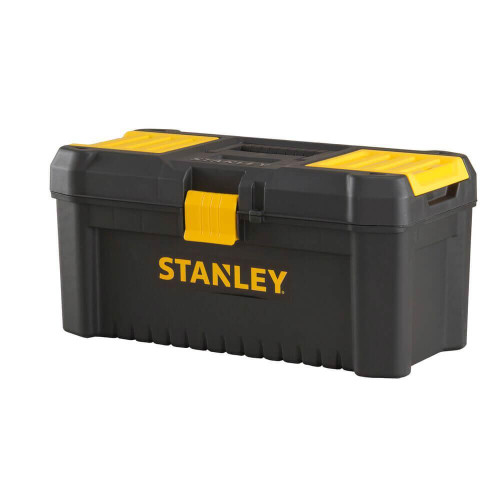 Ящик STANLEY ESSENTIAL 400x184x184 мм пластиковий з вбудованими органайзерами та широкою застібкою