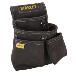 Сумка для інструменту STANLEY STST1-80116 натуральна шкіра 300x70x330 мм з кишенями та тримачем молотка