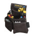 Сумка для інструменту STANLEY STST1-80116 натуральна шкіра 300x70x330 мм з кишенями та тримачем молотка