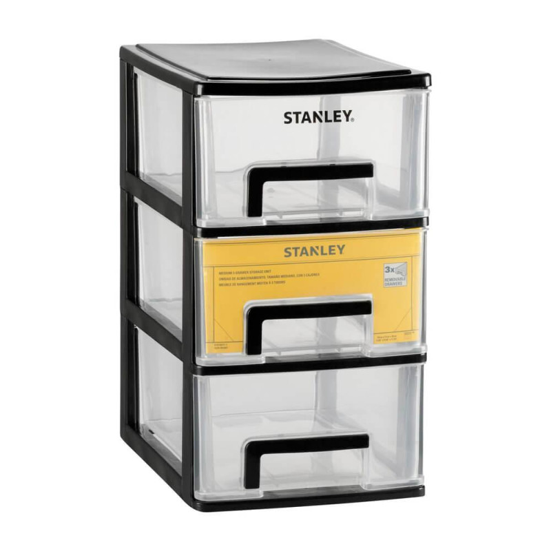 Органайзер STANLEY STST40711-1 вертикальний з 3 висувними відділеннями розмір 239x180x302 мм з поліпропілену