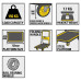 Візок-платформа STANLEY SXWT-PC527 вантажопідйомність 150 кг розмір платформи 73.5х47 см сталевий каркас