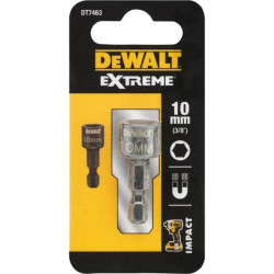 Голівка торцева Impact DeWALT DT7463 10 мм магнітна для 1/4 дюйма висота 35 мм комплект 1 шт Голівка торцева Impact DeWALT DT7463 10 мм магнітна для 1/4 дюйма висота 35 мм комплект 1 шт