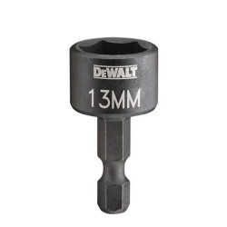Голівка торцева магнітна DeWALT DT7464 розмір 13 мм посадочне місце 1/4 дюйма серія Extreme висота 35 мм Голівка торцева магнітна DeWALT DT7464 розмір 13 мм посадочне місце 1/4 дюйма серія Extreme висота 35 мм