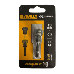 Голівка торцева магнітна Impact DeWALT DT7467 розмір 13 мм посадочне місце 1/4 дюйма довжина 75 мм Голівка торцева магнітна Impact DeWALT DT7467 розмір 13 мм посадочне місце 1/4 дюйма довжина 75 мм