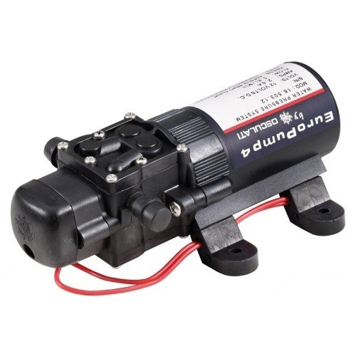 Помпа самовсасуюча Europump 4 12 В 3.8 л/хв Osculati з автоматичним регулятором тиску та термічним захистом
